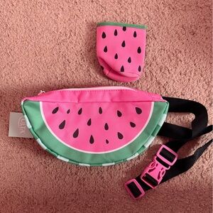 Watermelon Belt Bag and Coozy